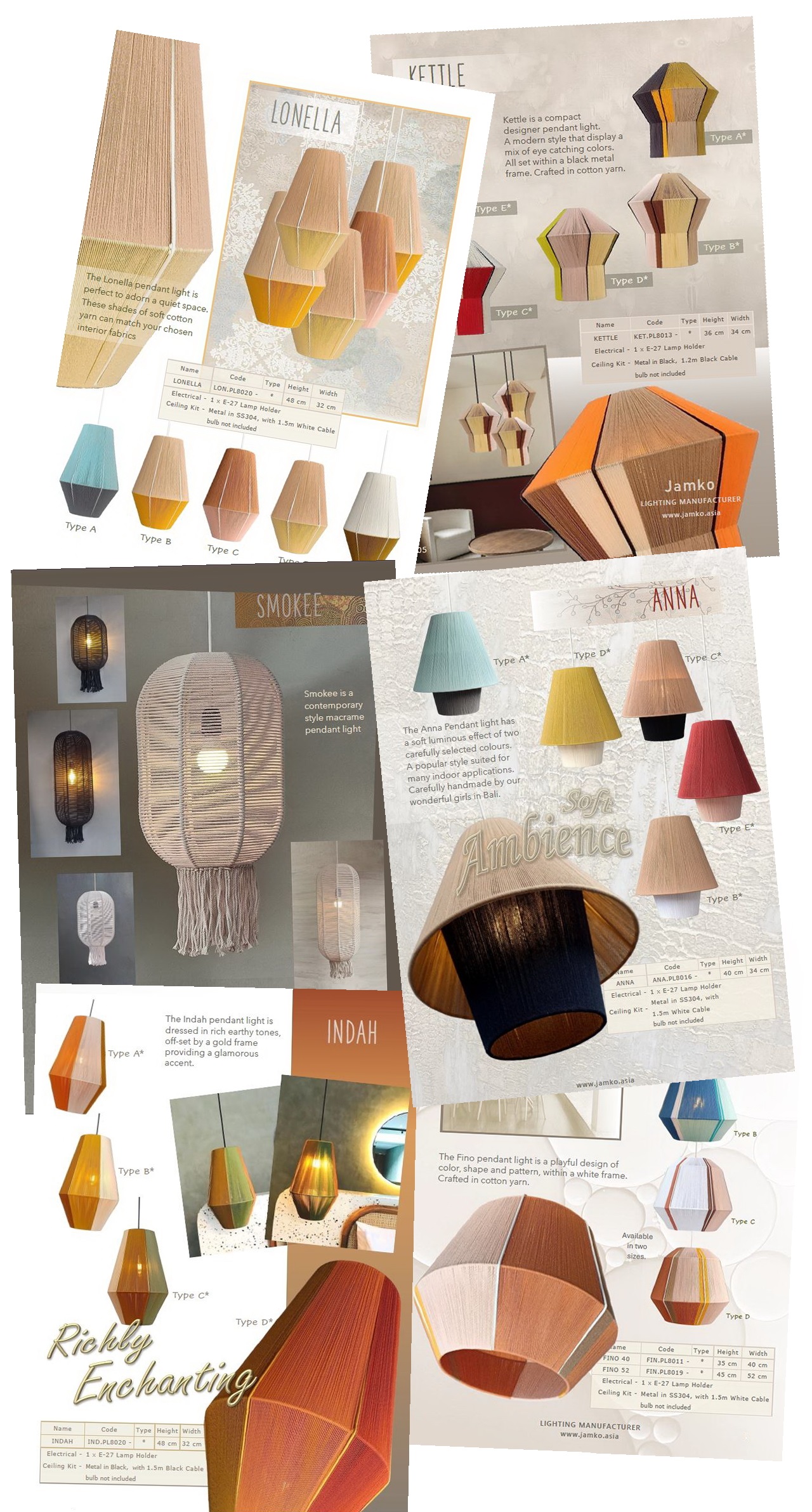 B2B_Jamko-yarn-pendant-light-catalogue B2B Jamko yarn pendant light catalogue