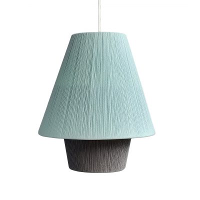 handmade cotton yarn pendant light