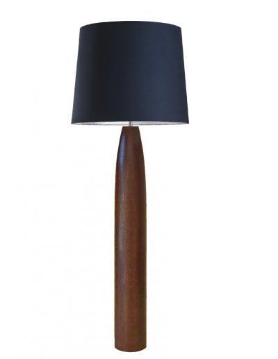 Palm Wood Floor Lamp