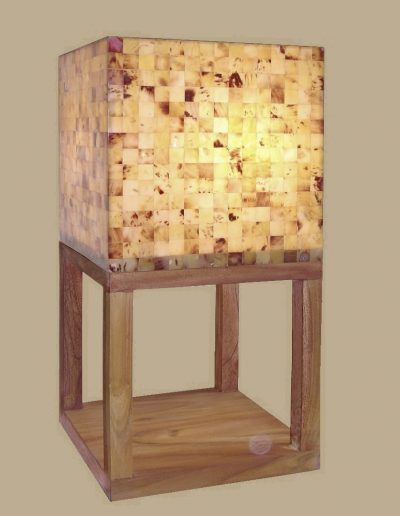 Seashell Mosaic Luminous Floor Lamp