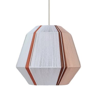 handmade cotton yarn pendant light