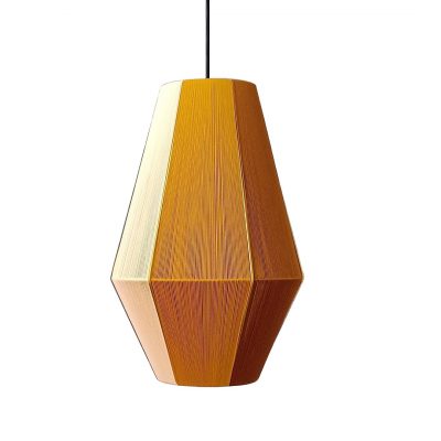 handmade polyester yarn pendant light