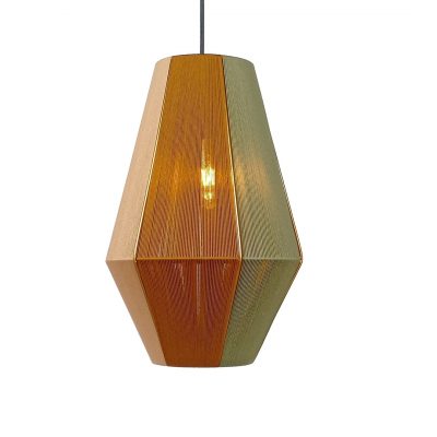 handmade polyester yarn pendant light